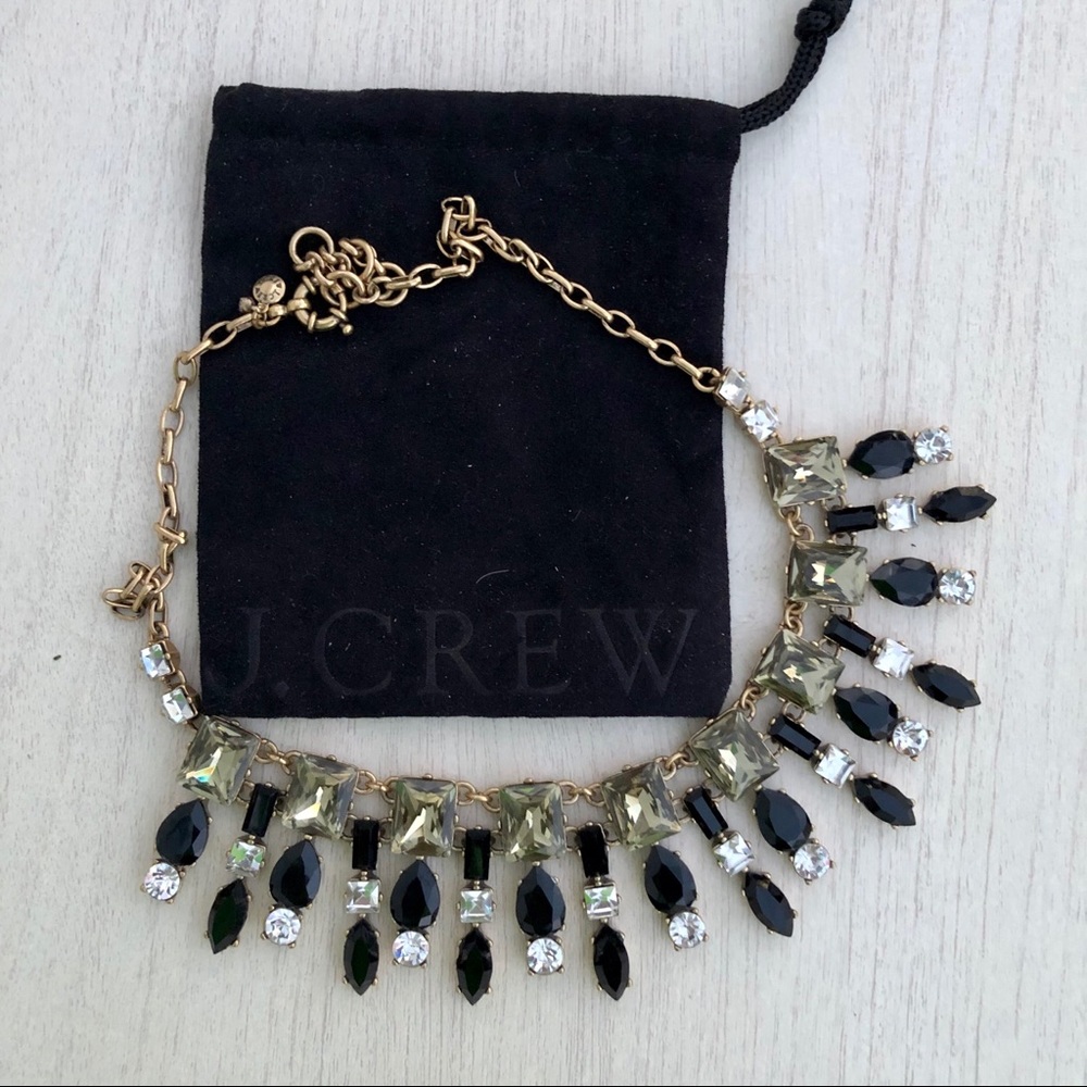 J. Crew Rhinestone Statement Necklace - Picture 8 of 12